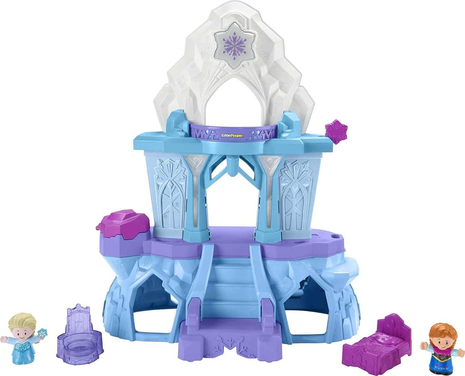 Disney Frozen Elsa’s Enchanted Lights Palace with Anna & Elsa Figures